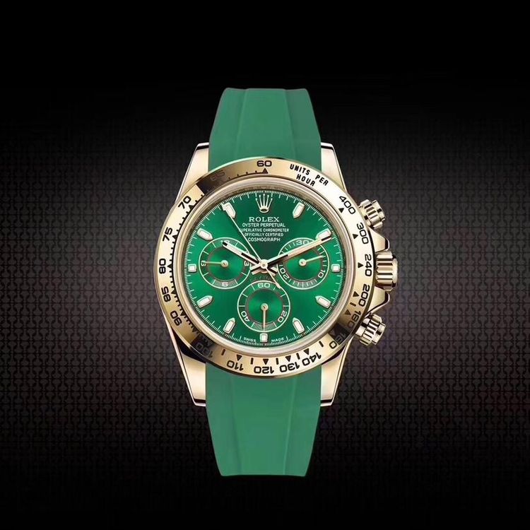 rolex 劳力士116508绿金迪机械表