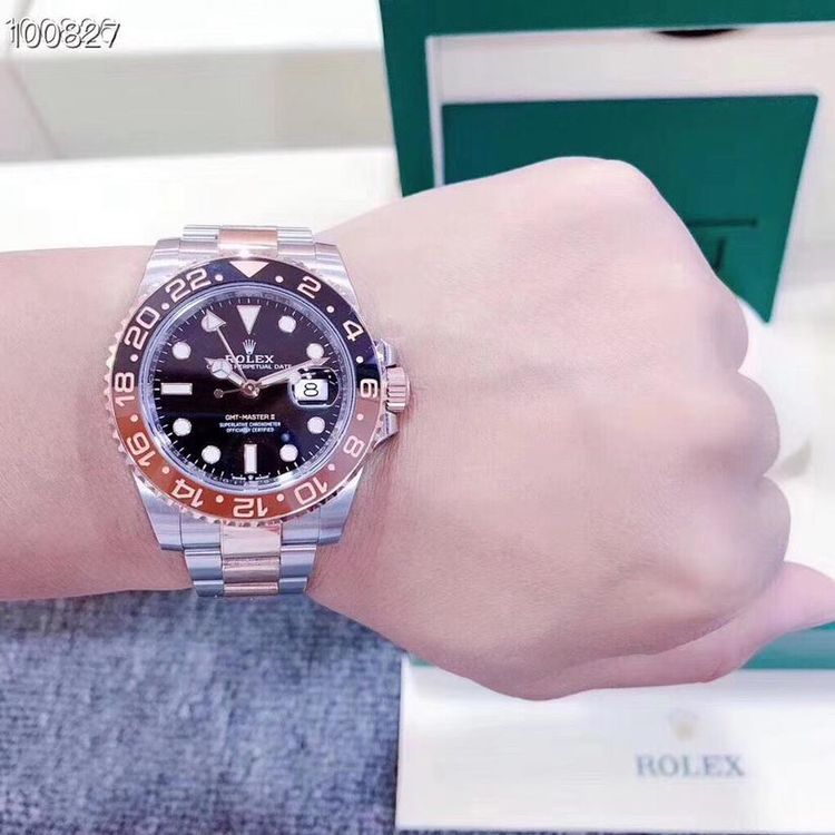 rolex 劳力士格林尼治间金126711机械男表