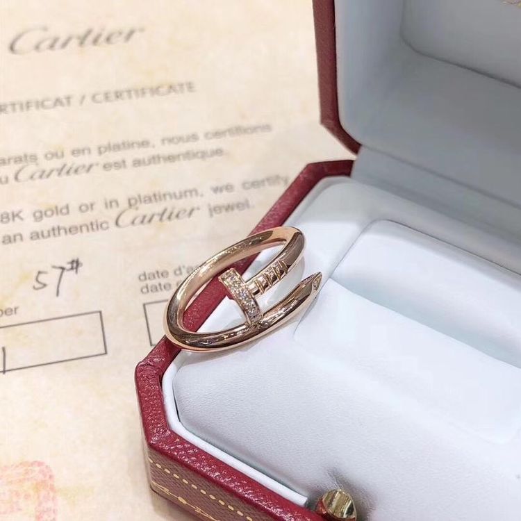 cartier 卡地亚钉子戒指