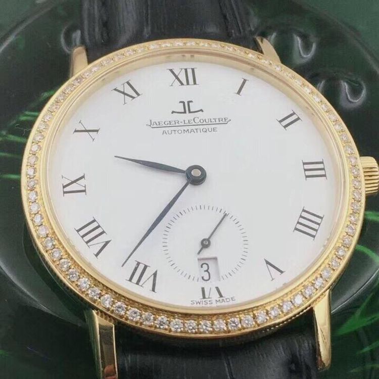 jaeger-lecoultre 积家超薄款机械男士腕表