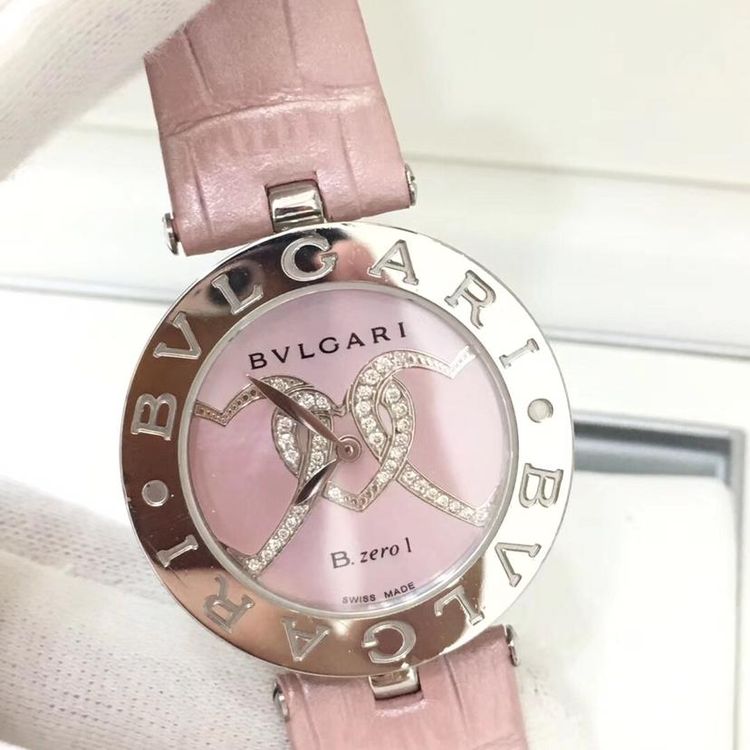 bvlgari 宝格丽女士镶钻腕表