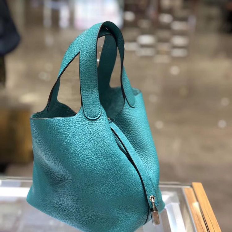 hermès 爱马仕picotin菜篮子水桶18单肩包