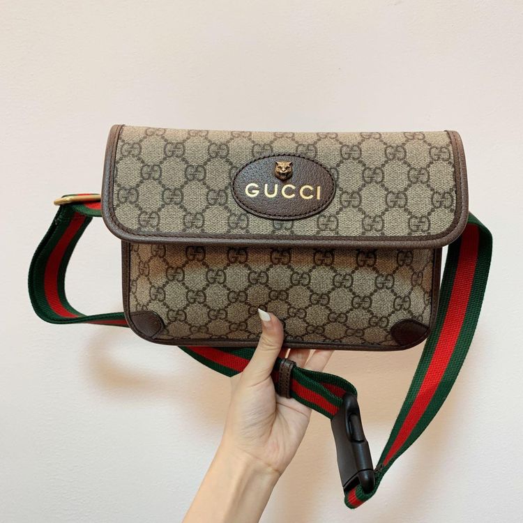 gucci 古驰虎头腰包