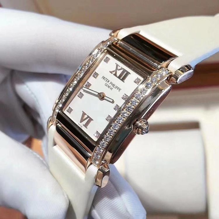 patek philippe 百达翡丽twenty～4920r-010玫瑰金原钻石英女表