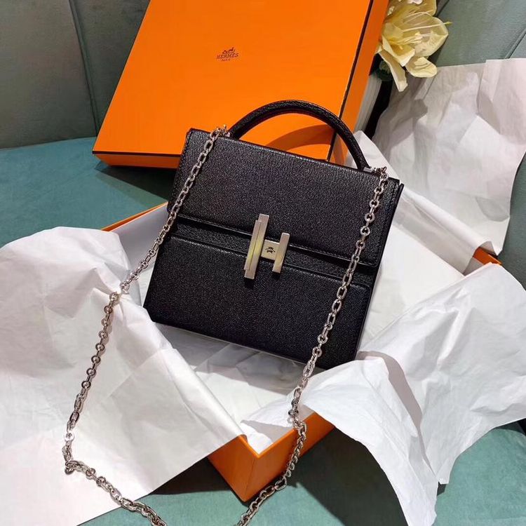 hermès 爱马仕cinhetic盒子单肩包