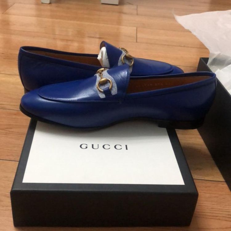 gucci 古驰马衔扣乐福鞋平底鞋