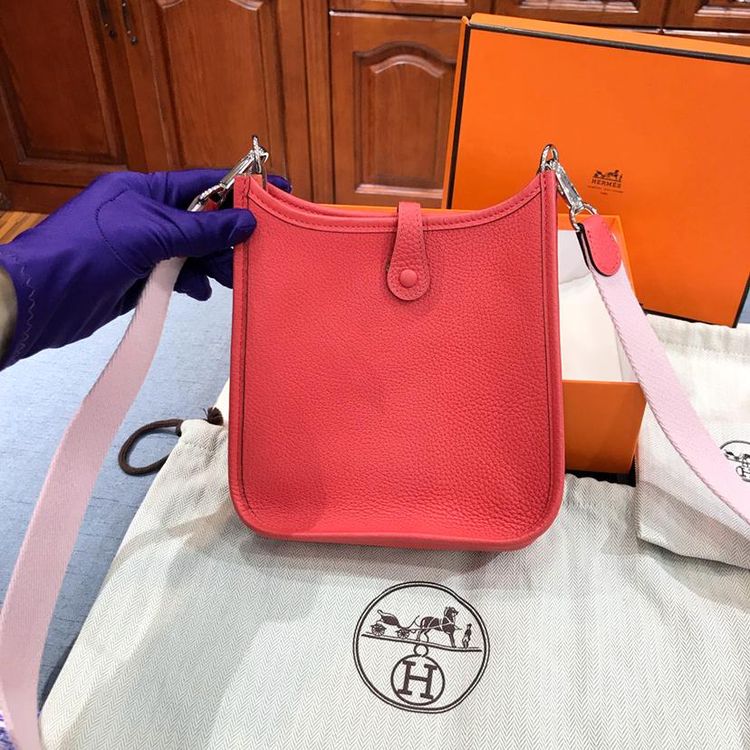 hermès 爱马仕mini伊芙琳单肩斜挎包