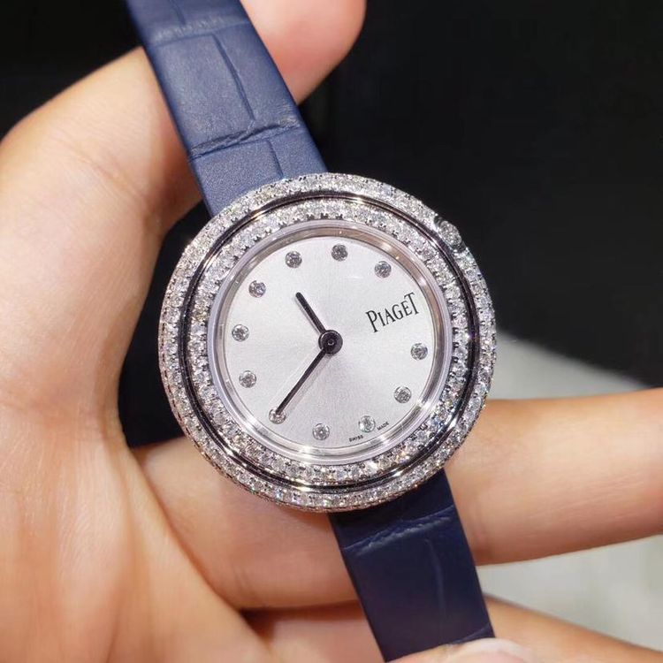 piaget 伯爵possession系列 时来运转后镶钻石英女表