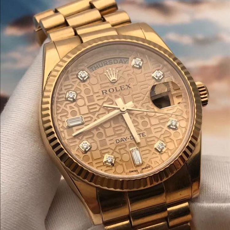 rolex劳力士星期日历型