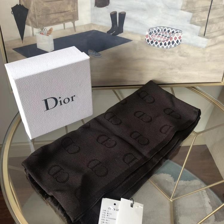 dior 迪奥男士羊毛围巾