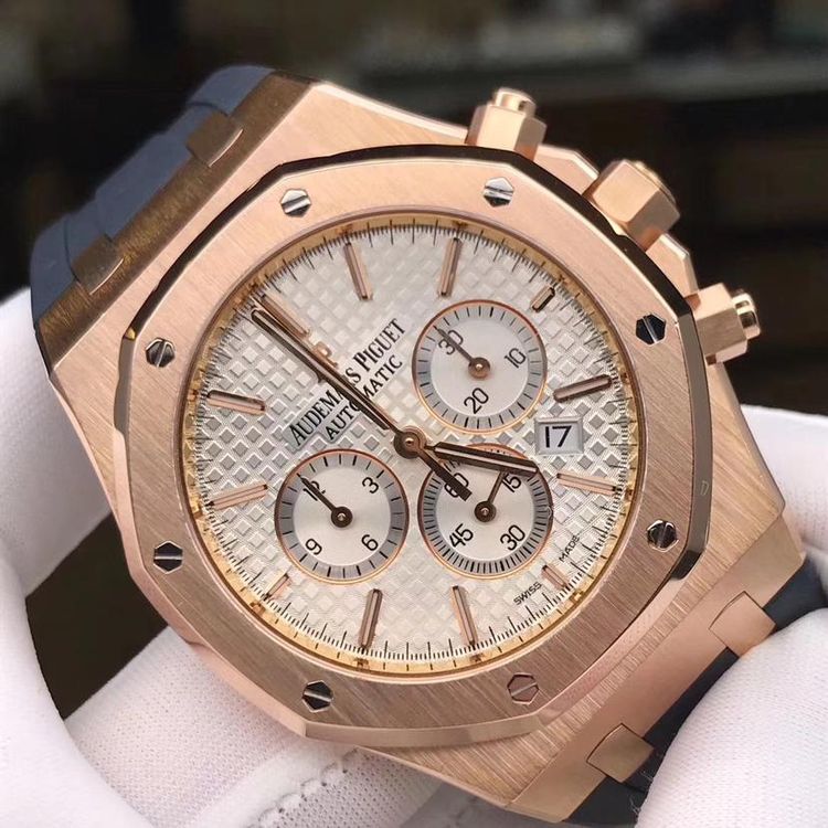 audemars piguet 爱彼皇家橡树系列26320玫瑰金自动机械腕表