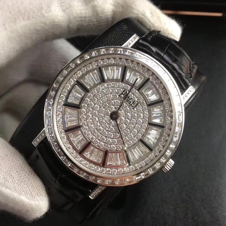 piaget 伯爵后钻满天星goa37128自动机械表