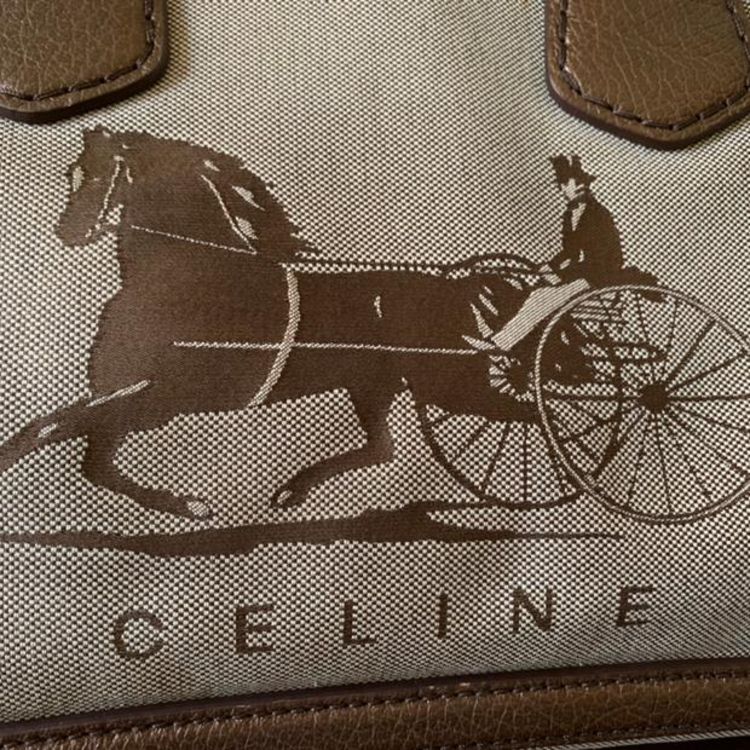 celine赛琳刺绣马车手提包-心上共享平台