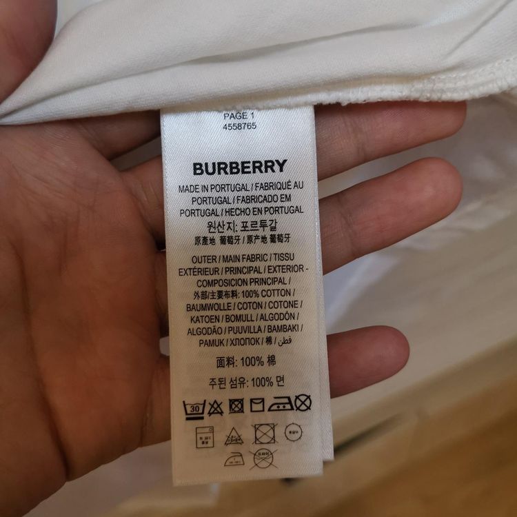 burberry 博柏利字母短袖