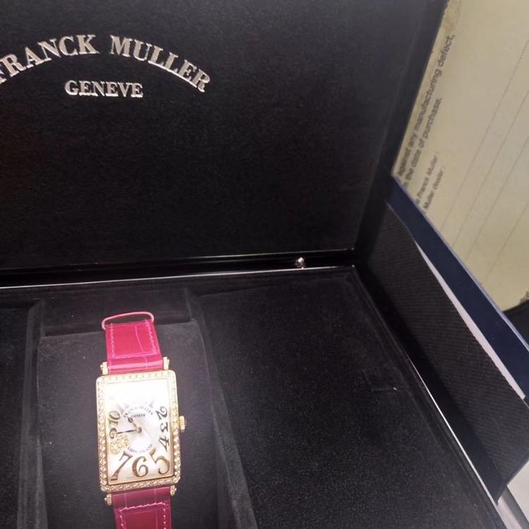 franck muller 法兰克穆勒952qz原钻玫瑰金女士腕表