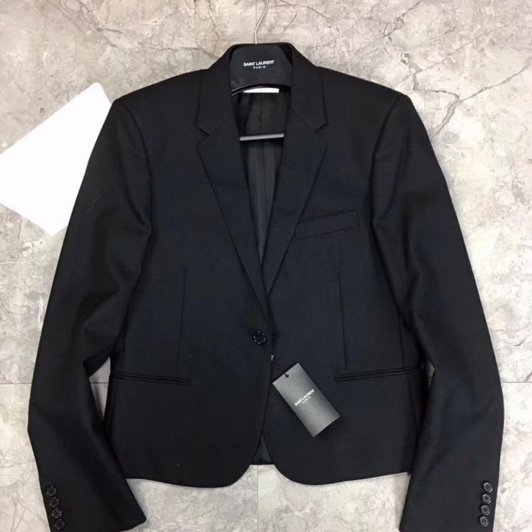 saint laurent paris 圣罗兰男士纯羊毛西装外套