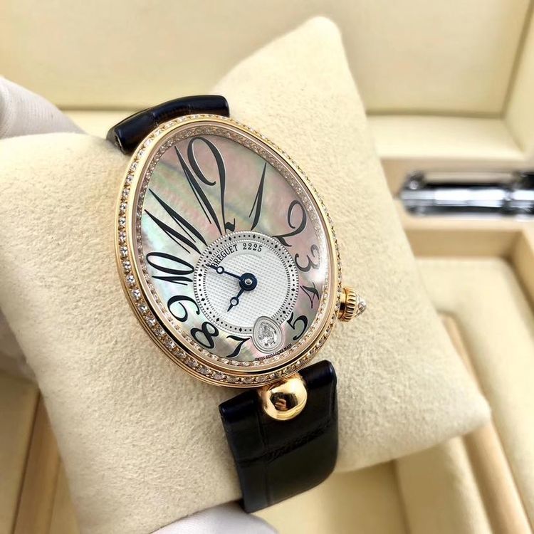 breguet 宝玑那不勒斯皇后8918br玫瑰金机械女表