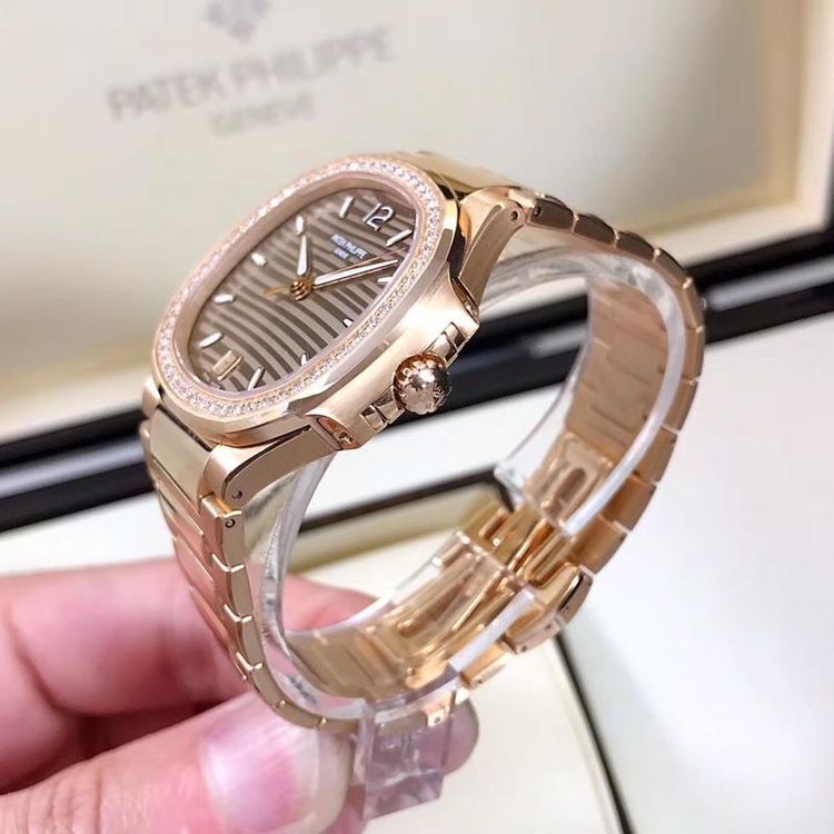 patek philippe 百达翡丽7118玫瑰金机械女表