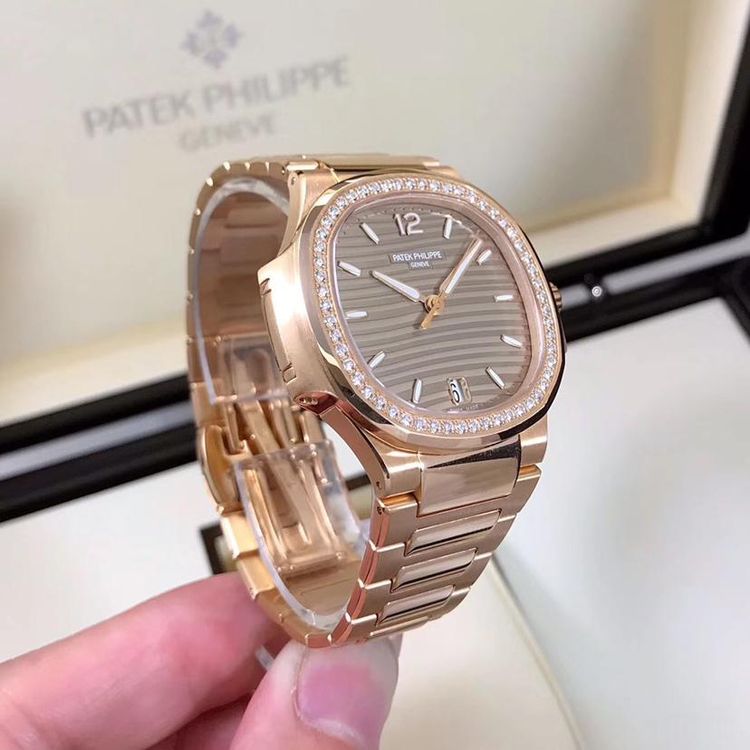 patek philippe 百达翡丽7118玫瑰金机械女表