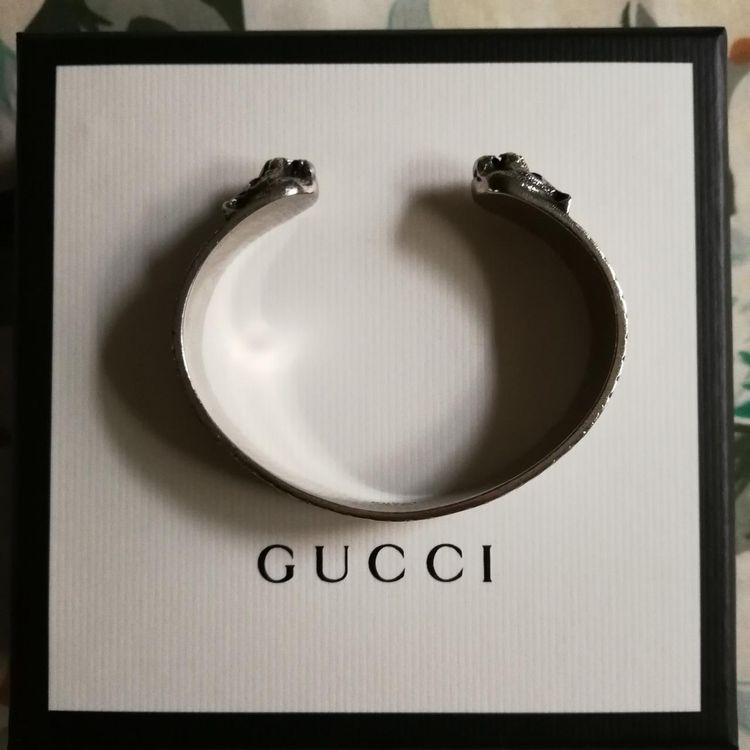 gucci 古驰虎头手镯