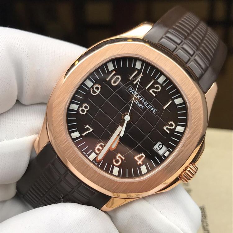 patek philippe 百达翡丽5167r鹦鹉螺手雷18k玫瑰金自动机械表