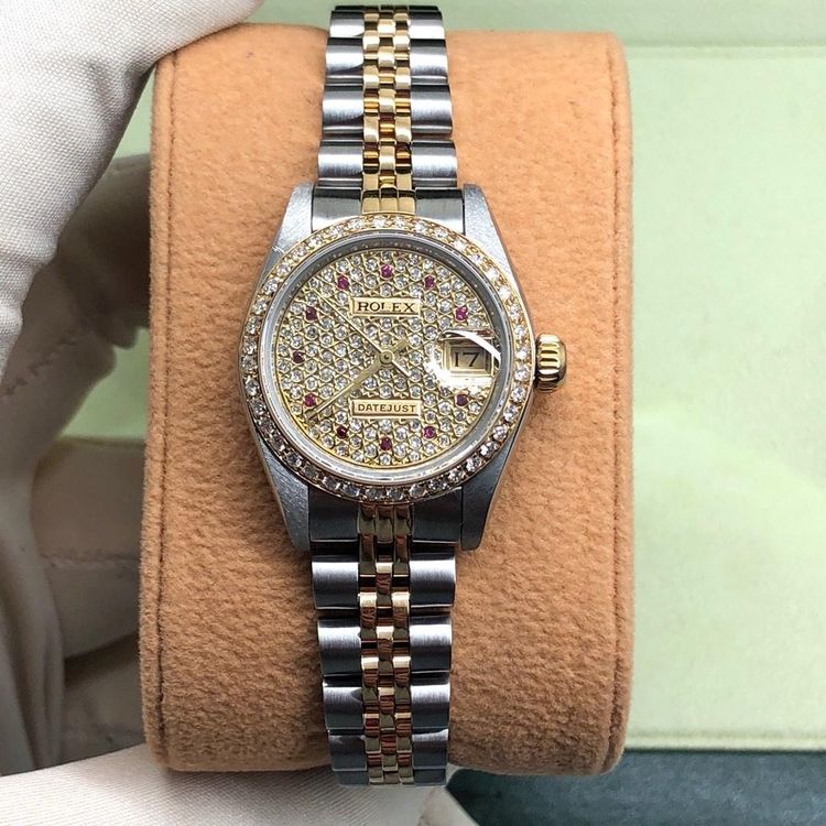 rolex 劳力士满天星女士自动机械腕表