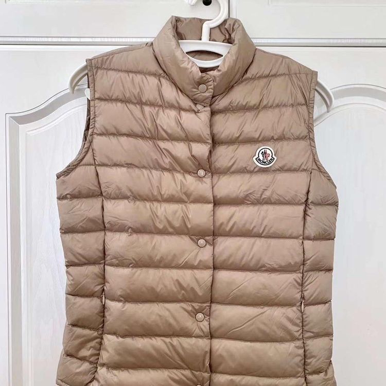 moncler 蒙口女士棕色羽绒马甲上衣