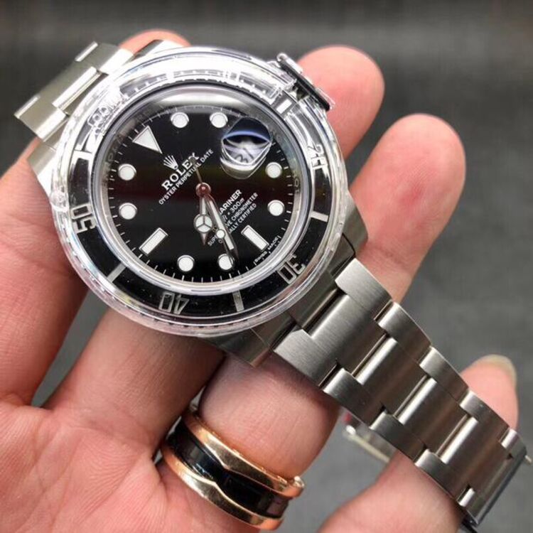 rolex 劳力士潜航者系列黑水鬼116610ln机械表