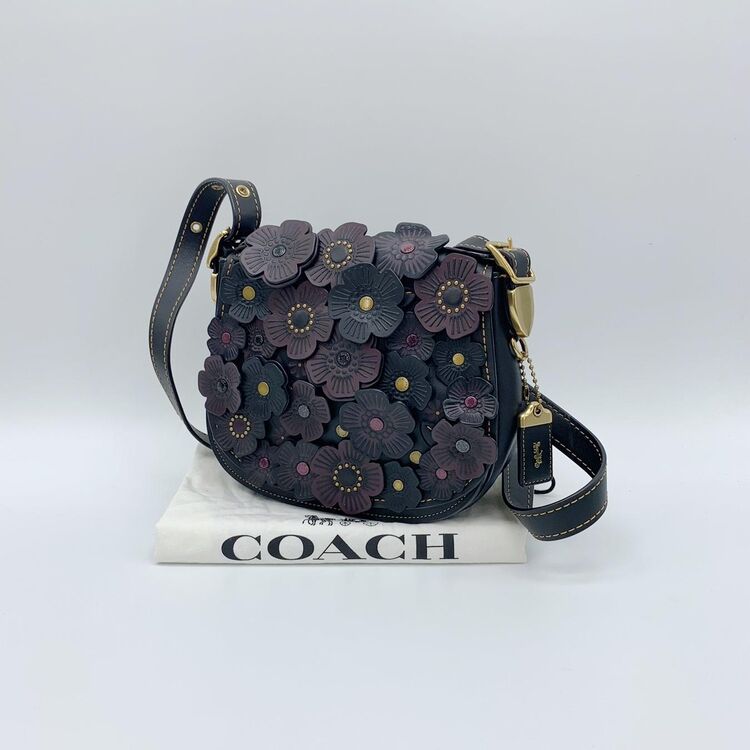 coach 蔻驰1941山茶花系列女士单肩包