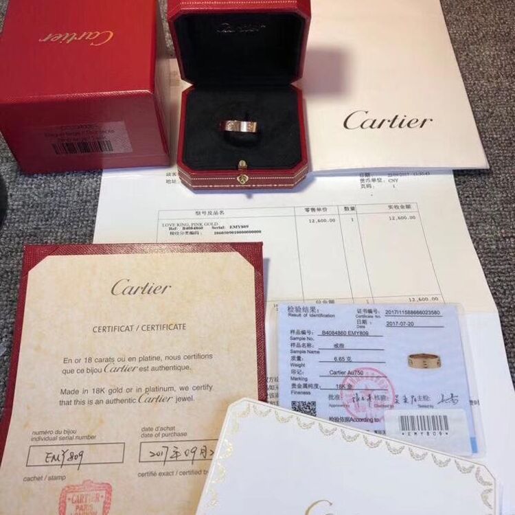 cartier 卡地亚戒指