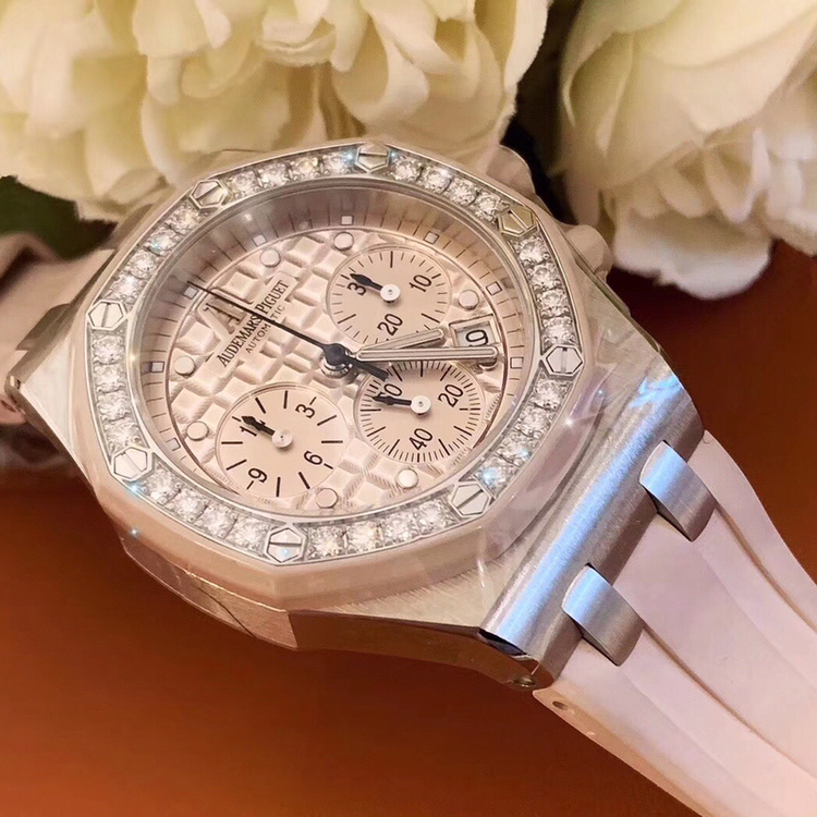 audemars piguet爱彼皇家橡树离岸26048sk女士机械表