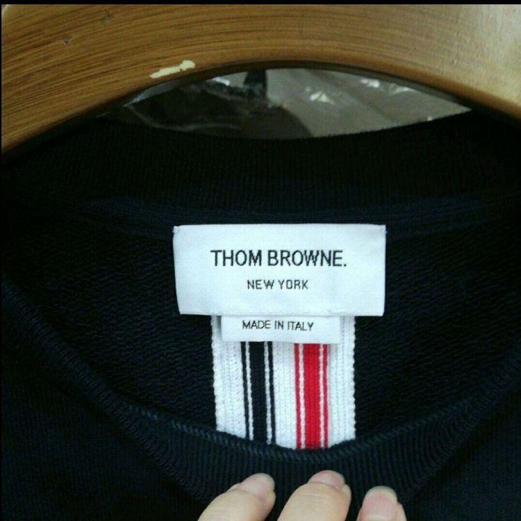 thom browne 汤姆·布朗深蓝色卫衣