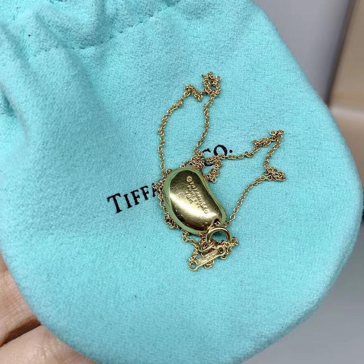 tiffany豆项链寓意(tiffany18k金豆子项链)